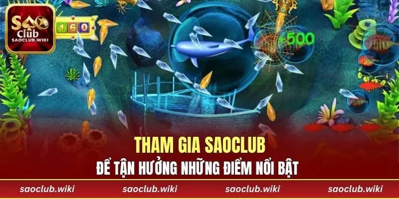 Tham gia để tận hưởng những điểm nổi bật